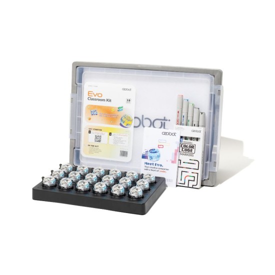 Kit pentru sala de clasă Ozobot Evo, pachet de 18